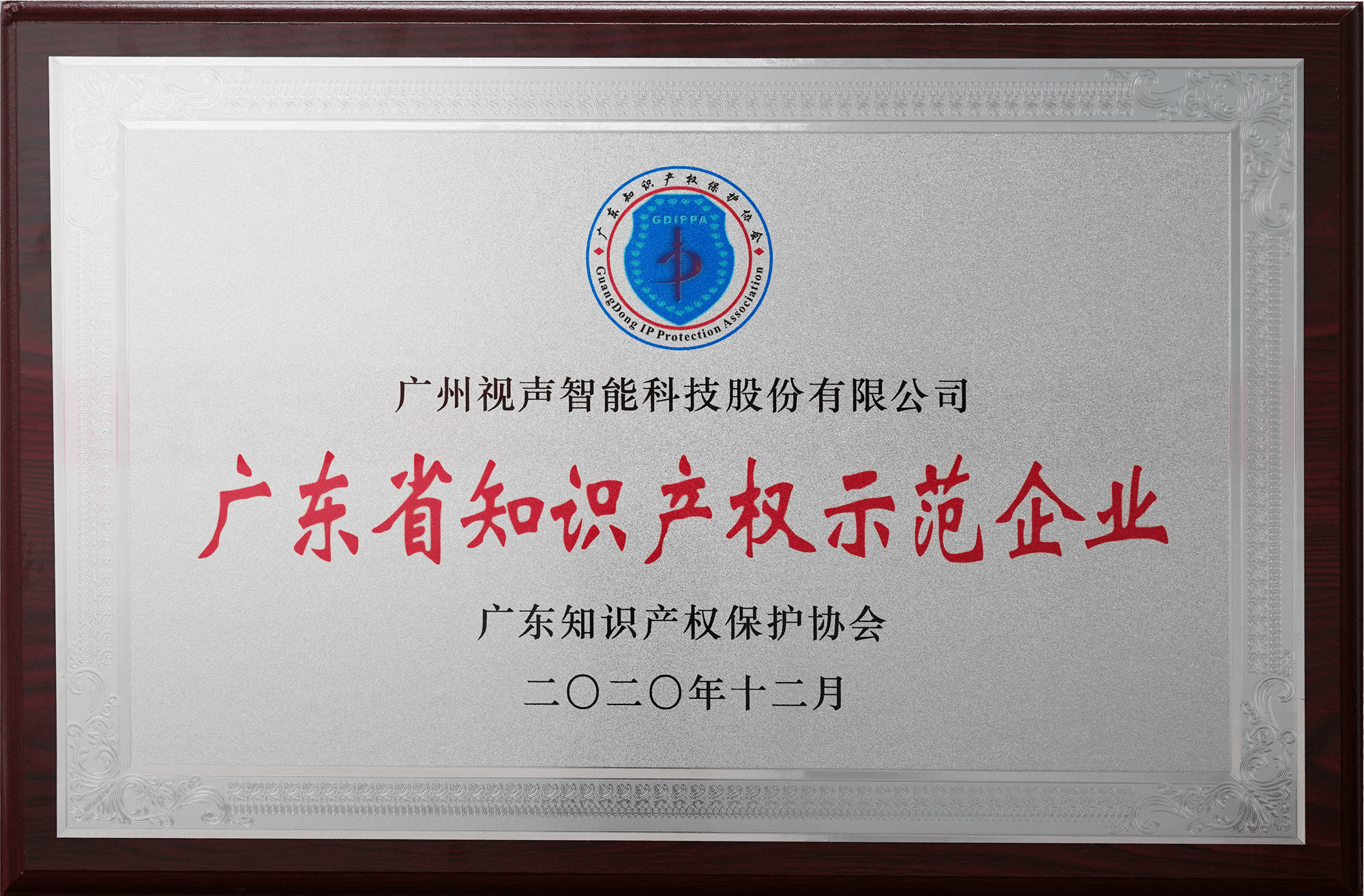 廣東省知識產(chǎn)權(quán)示范企業(yè)