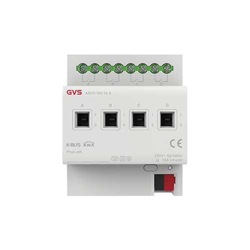 KNX安全4/8/12路帶電流檢測開關執(zhí)行器