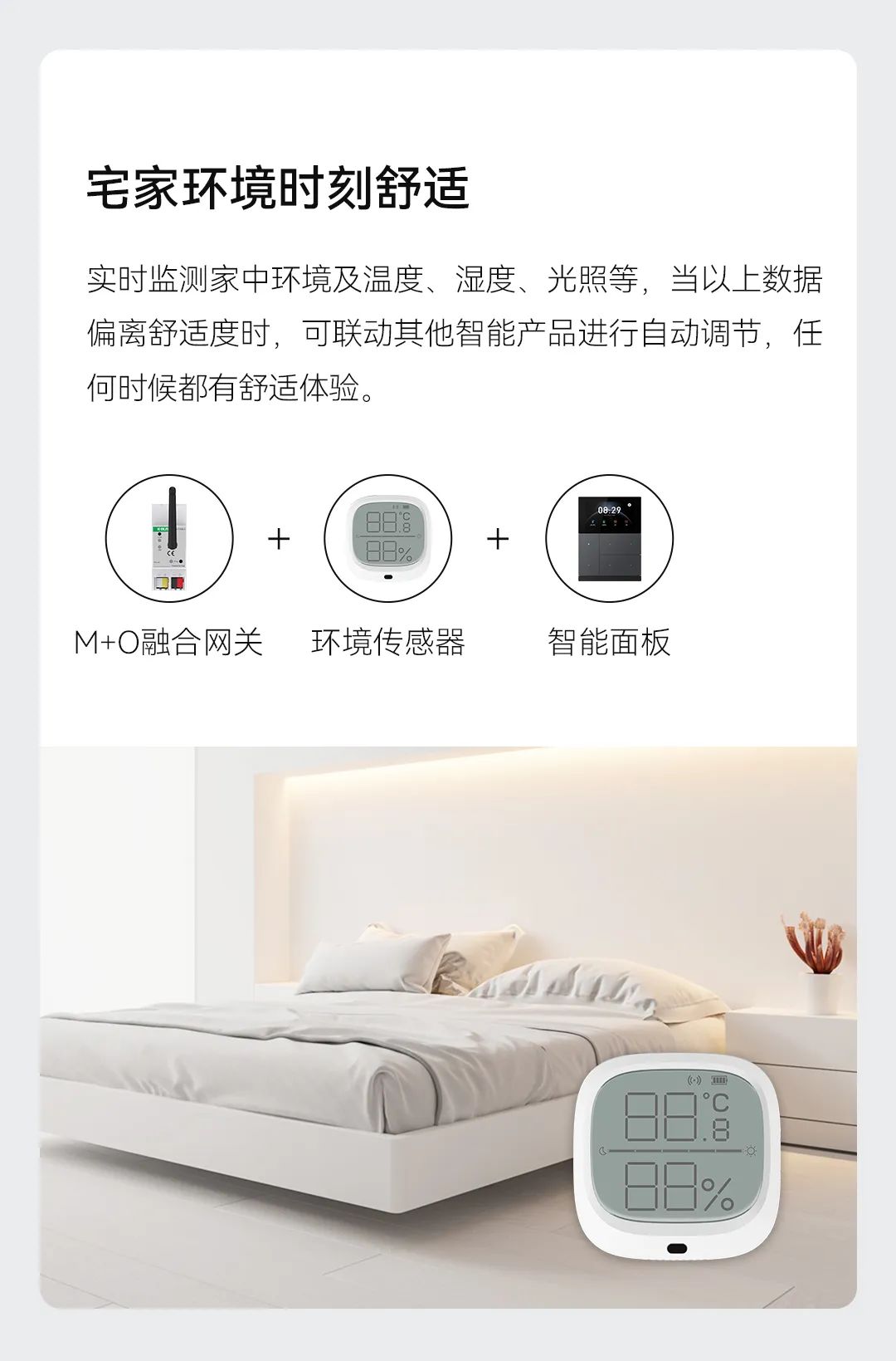 智能面板、安防傳感器