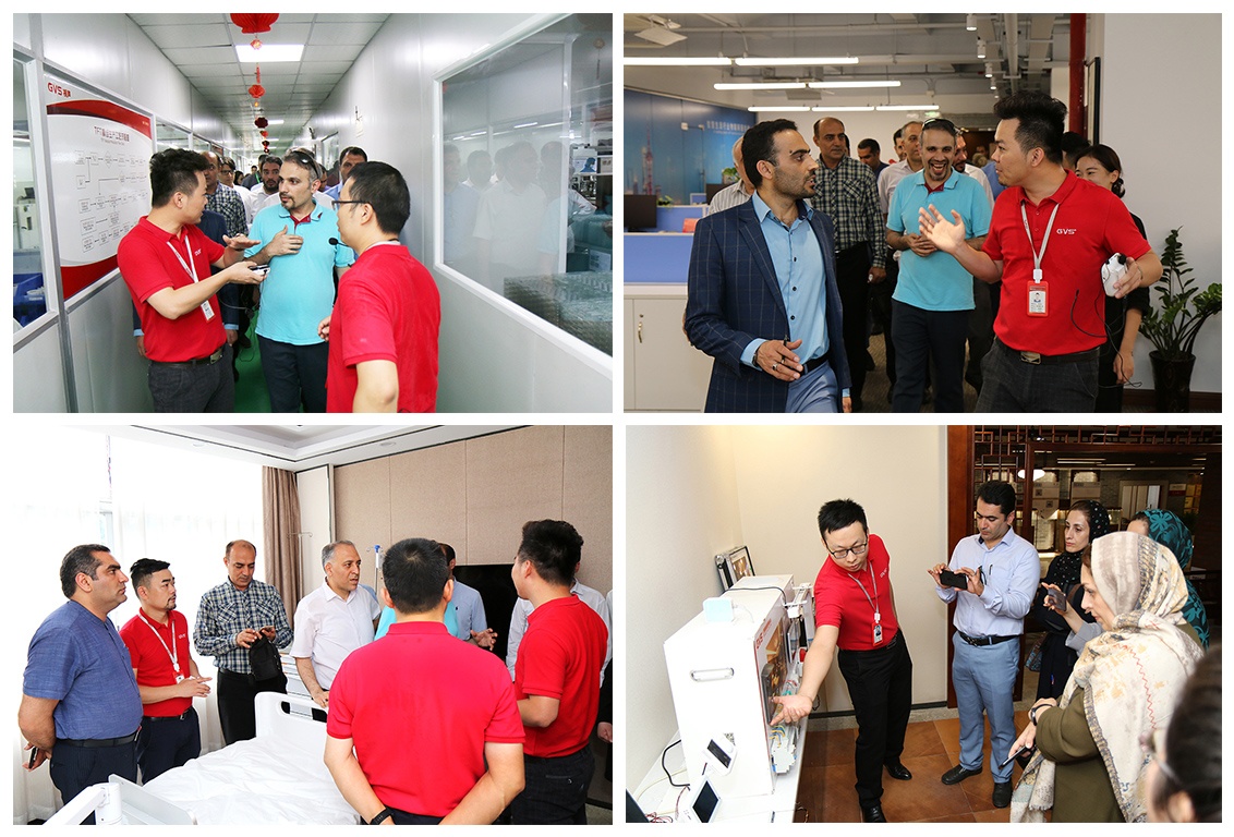 伊朗人才管理及能力發(fā)展研修班代表團蒞臨GVS視聲參觀考察